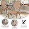 Flash Furniture Lourdes Thonet French Bistro Stacking Chair, Natural/White PE Rattan/Bamboo Print Alum Frame SDA-AD642002S-NATWH-LTNAT-GG - alternate 10
